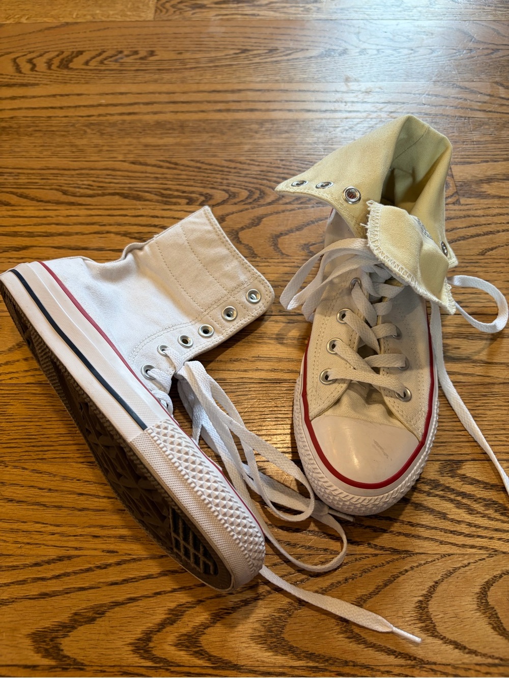 Converse Chuck Taylor All Star Sneakers X-Hi Fold Down White